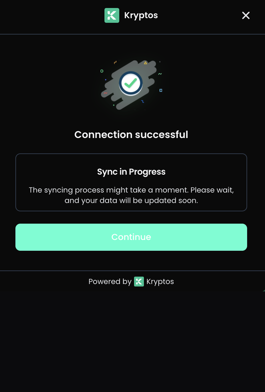 Connection successful